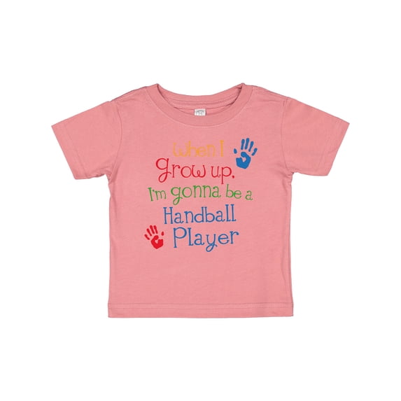 Inktastic Handball player Future Boys or Girls Baby T-Shirt