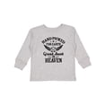thumbnail image 1 of Inktastic Handpicked for Earth By My Great Aunt in Heaven Boys or Girls Long Sleeve Toddler T-Shirt, 1 of 5