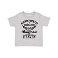 thumbnail image 1 of Inktastic Handpicked for Earth By My Mawmaw in Heaven with Angel Wings Boys or Girls Toddler T-Shirt, 1 of 5