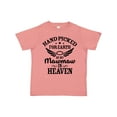 thumbnail image 1 of Inktastic Handpicked for Earth By My Mawmaw in Heaven with Angel Wings Boys or Girls Toddler T-Shirt, 1 of 5