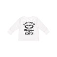 thumbnail image 1 of Inktastic Handpicked for Earth By My Meemaw in Heaven with Angel Wings Boys or Girls Long Sleeve Toddler T-Shirt, 1 of 5