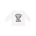 thumbnail image 1 of Inktastic Handpicked for Earth By My Mimi in Heaven with Angel Wings Boys or Girls Long Sleeve Toddler T-Shirt, 1 of 5