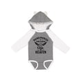 thumbnail image 1 of Inktastic Handpicked for Earth By My Oma in Heaven with Angel Wings Boys or Girls Long Sleeve Baby Bodysuit, 1 of 5