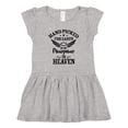 thumbnail image 1 of Inktastic Handpicked for Earth By My Pawpaw in Heaven with Angel Wings Girls Toddler Dress, 1 of 5
