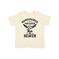 thumbnail image 1 of Inktastic Handpicked for Earth By My Tio in Heaven with Angel Wings Boys or Girls Toddler T-Shirt, 1 of 5