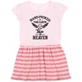 thumbnail image 1 of Inktastic Handpicked for Earth By My Tio in Heaven with Angel Wings Gift Toddler Girl Dress, 1 of 4