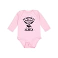thumbnail image 1 of Inktastic Handpicked for Earth By My Titi in Heaven with Angel Wings Boys or Girls Long Sleeve Baby Bodysuit, 1 of 5
