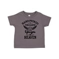 thumbnail image 1 of Inktastic Handpicked for Earth By My Yaya in Heaven with Angel Wings Boys or Girls Toddler T-Shirt, 1 of 5