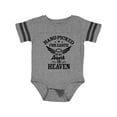 thumbnail image 1 of Inktastic Handpicked for Earth by My Aunt in Heaven with Angel Wings Boys or Girls Baby Bodysuit, 1 of 4