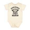 thumbnail image 1 of Inktastic Handpicked for Earth by My Auntie in Heaven with Angel Wings Boys or Girls Baby Bodysuit, 1 of 5