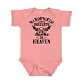 thumbnail image 1 of Inktastic Handpicked for Earth by My Auntie in Heaven with Angel Wings Boys or Girls Baby Bodysuit, 1 of 5