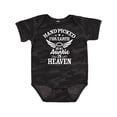 thumbnail image 1 of Inktastic Handpicked for Earth by My Auntie in Heaven with Angel Wings Boys or Girls Baby Bodysuit, 1 of 5