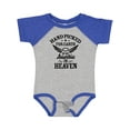 thumbnail image 1 of Inktastic Handpicked for Earth by My Auntie in Heaven with Angel Wings Boys or Girls Baby Bodysuit, 1 of 5