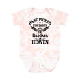 thumbnail image 1 of Inktastic Handpicked for Earth by My Brother in Heaven Angel Wings Boys or Girls Baby Bodysuit, 1 of 5