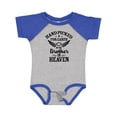 thumbnail image 1 of Inktastic Handpicked for Earth by My Brother in Heaven Angel Wings Boys or Girls Baby Bodysuit, 1 of 5