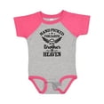 thumbnail image 1 of Inktastic Handpicked for Earth by My Brother in Heaven Angel Wings Boys or Girls Baby Bodysuit, 1 of 5