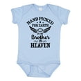 thumbnail image 1 of Inktastic Handpicked for Earth by My Brother in Heaven Angel Wings Boys or Girls Baby Bodysuit, 1 of 5