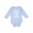 thumbnail image 1 of Inktastic Handpicked for Earth by My Brother in Heaven Angel Wings Boys or Girls Long Sleeve Baby Bodysuit, 1 of 5