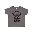 thumbnail image 1 of Inktastic Handpicked for Earth by My Brother in Heaven Angel Wings Boys or Girls Toddler T-Shirt, 1 of 5