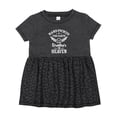thumbnail image 1 of Inktastic Handpicked for Earth by My Brother in Heaven Angel Wings Girls Baby Dress, 1 of 5