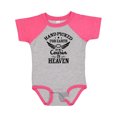 thumbnail image 1 of Inktastic Handpicked for Earth by My Cousin in Heaven with Angel Wings Boys or Girls Baby Bodysuit, 1 of 5