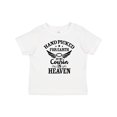 thumbnail image 1 of Inktastic Handpicked for Earth by My Cousin in Heaven with Angel Wings Boys or Girls Baby T-Shirt, 1 of 5