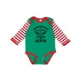 thumbnail image 1 of Inktastic Handpicked for Earth by My Cousin in Heaven with Angel Wings Boys or Girls Long Sleeve Baby Bodysuit, 1 of 5