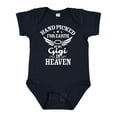 thumbnail image 1 of Inktastic Handpicked for Earth by My Gigi in Heaven with Angel Wings Boys or Girls Baby Bodysuit, 1 of 5