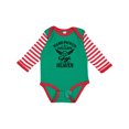 thumbnail image 1 of Inktastic Handpicked for Earth by My Gigi in Heaven with Angel Wings Boys or Girls Long Sleeve Baby Bodysuit, 1 of 5