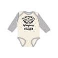 thumbnail image 1 of Inktastic Handpicked for Earth by My Grammy in Heaven with Angel Wings Boys or Girls Long Sleeve Baby Bodysuit, 1 of 5
