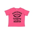 thumbnail image 1 of Inktastic Handpicked for Earth by My Grammy in Heaven with Angel Wings Boys or Girls Toddler T-Shirt, 1 of 5