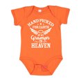 thumbnail image 1 of Inktastic Handpicked for Earth by My Gramps in Heaven with Angel Wings Boys or Girls Baby Bodysuit, 1 of 5