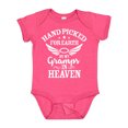 thumbnail image 1 of Inktastic Handpicked for Earth by My Gramps in Heaven with Angel Wings Boys or Girls Baby Bodysuit, 1 of 5