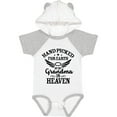 thumbnail image 1 of Inktastic Handpicked for Earth by My Grandma in Heaven Angel Wings Boys or Girls Baby Bodysuit, 1 of 5