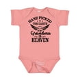 thumbnail image 1 of Inktastic Handpicked for Earth by My Grandma in Heaven Angel Wings Boys or Girls Baby Bodysuit, 1 of 5