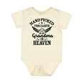 thumbnail image 1 of Inktastic Handpicked for Earth by My Grandma in Heaven Angel Wings Boys or Girls Baby Bodysuit, 1 of 5