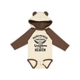 thumbnail image 1 of Inktastic Handpicked for Earth by My Grandma in Heaven Angel Wings Boys or Girls Long Sleeve Baby Bodysuit, 1 of 5