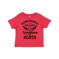 thumbnail image 1 of Inktastic Handpicked for Earth by My Grandma in Heaven Angel Wings Boys or Girls Toddler T-Shirt, 1 of 5