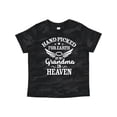 thumbnail image 1 of Inktastic Handpicked for Earth by My Grandma in Heaven Angel Wings Boys or Girls Toddler T-Shirt, 1 of 5