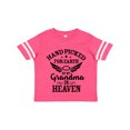 thumbnail image 1 of Inktastic Handpicked for Earth by My Grandma in Heaven Angel Wings Boys or Girls Toddler T-Shirt, 1 of 5
