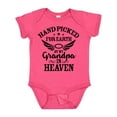 thumbnail image 1 of Inktastic Handpicked for Earth by My Grandpa in Heaven Angel Wings Boys or Girls Baby Bodysuit, 1 of 5