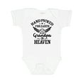 thumbnail image 1 of Inktastic Handpicked for Earth by My Grandpa in Heaven Angel Wings Boys or Girls Baby Bodysuit, 1 of 5