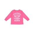 thumbnail image 1 of Inktastic Handpicked for Earth by My Grandpa in Heaven Angel Wings Boys or Girls Long Sleeve Toddler T-Shirt, 1 of 5