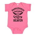 thumbnail image 1 of Inktastic Handpicked for Earth by My Granny in Heaven with Angel Wings Boys or Girls Baby Bodysuit, 1 of 5