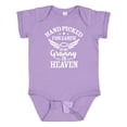 thumbnail image 1 of Inktastic Handpicked for Earth by My Granny in Heaven with Angel Wings Boys or Girls Baby Bodysuit, 1 of 5