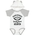 thumbnail image 1 of Inktastic Handpicked for Earth by My Great Aunt in Heaven Boys or Girls Baby Bodysuit, 1 of 5