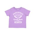 thumbnail image 1 of Inktastic Handpicked for Earth by My Great Aunt in Heaven Boys or Girls Toddler T-Shirt, 1 of 5