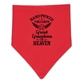 thumbnail image 1 of Inktastic Handpicked for Earth by My Great Grandma in Heaven Baby Bandana Bib, 1 of 4
