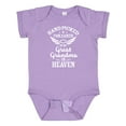 thumbnail image 1 of Inktastic Handpicked for Earth by My Great Grandma in Heaven Boys or Girls Baby Bodysuit, 1 of 5