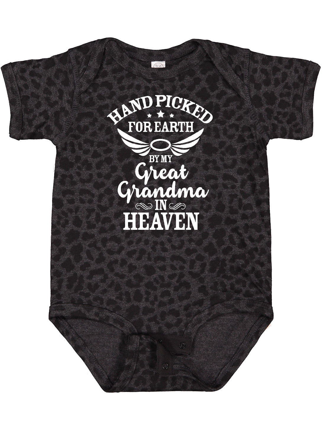 Inktastic Handpicked for Earth by My Great Grandma in Heaven Boys or Girls Baby Bodysuit